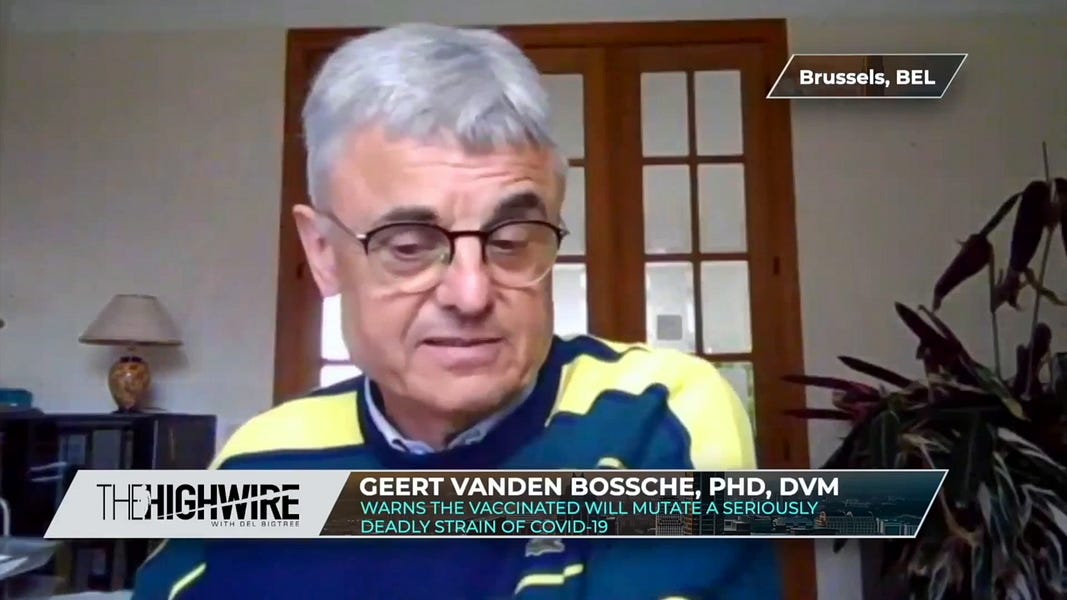 Geert Vanden Bossche: "Did People Really Think That This Would Be Simple?"