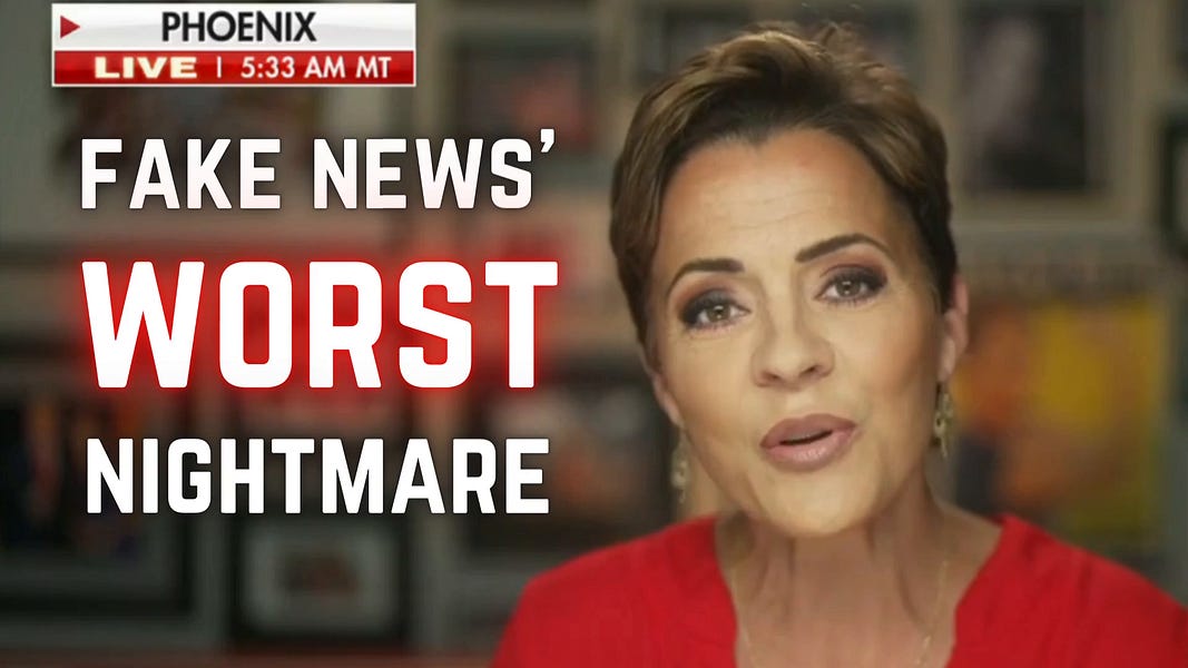 Kari Lake Issues Stark Warning to Corporate Media: "I'm Going to Be the