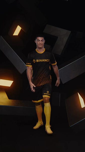 Cristiano Ronaldo x Binance - maarmapa’s Newsletter