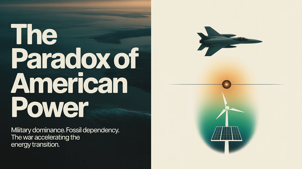 Thumbnail image from the Substack article The Paradox of American Military Power