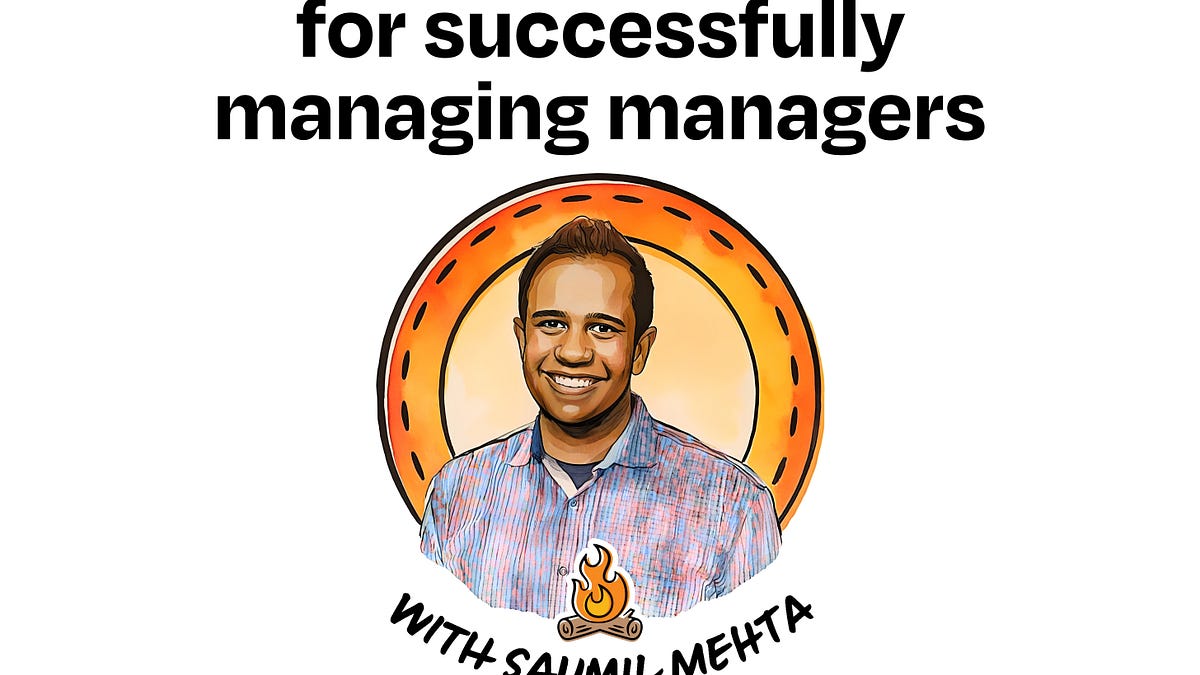 Five principles for successfully managing managers