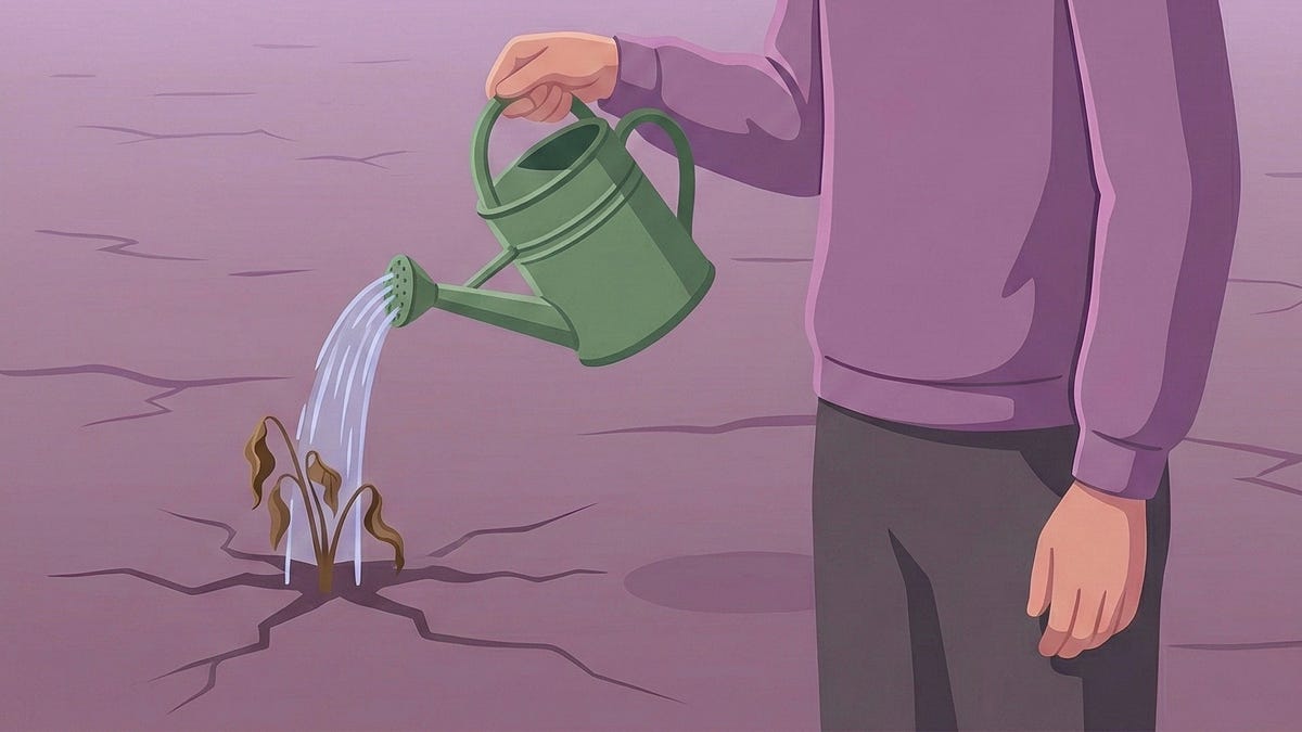 Cover image for Stop Watering Dead Plants (This Isn't About Plants)