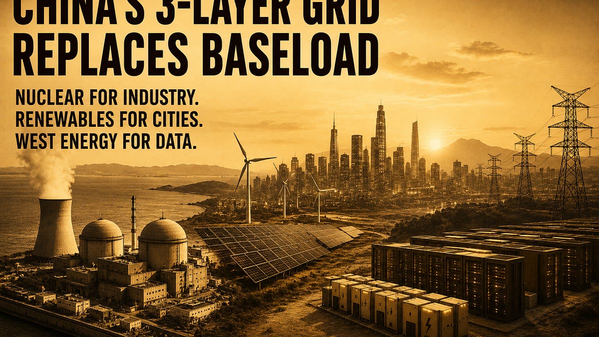 China's 3-Layer Grid Replaces Baseload