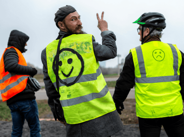 Image result for â€˜Gilets Jaunesâ€™ or â€˜yellow Jacketâ€™