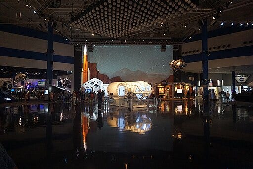 The Johnson Space Center in Houston