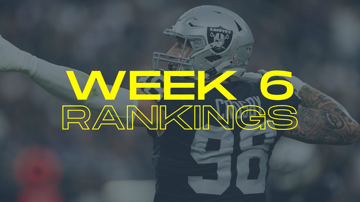 Week 4 IDP Rankings, Streamers, Start/Sit (2022)