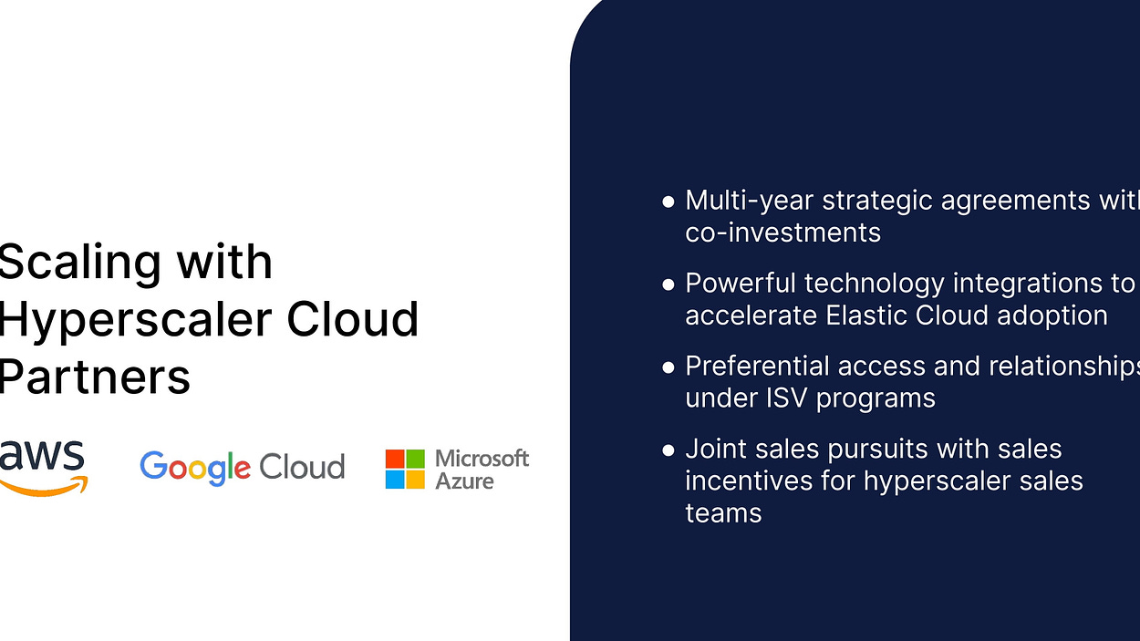 Elastic wins Google Cloud's Global Technology Partner of the Year