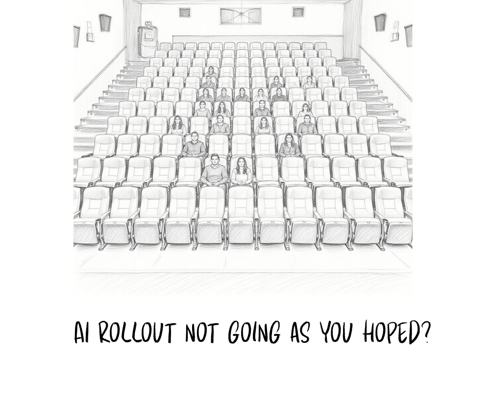 Instead of “AI rollout” think “AI Enablement”