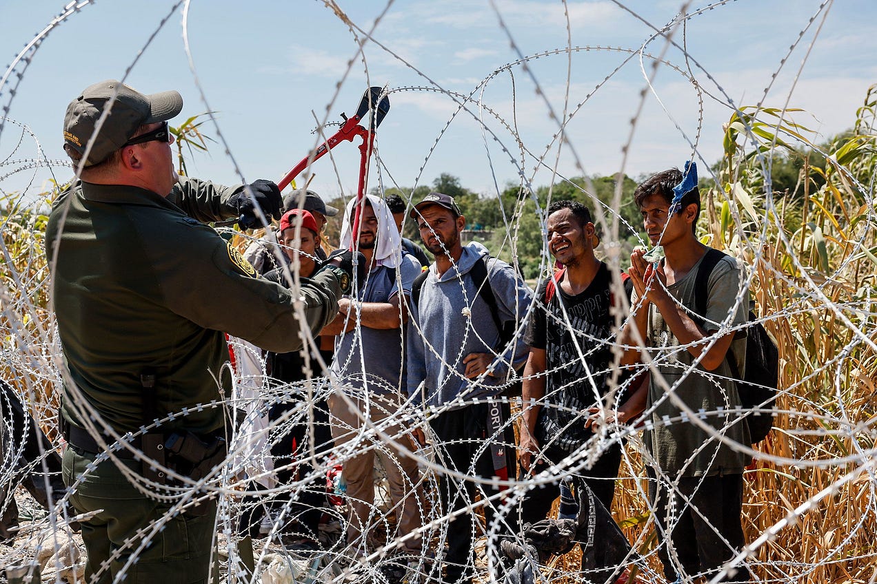 Federal judge grants Texas' motion to temporarily stop the Biden  administration from removing razor wire at the US-Mexico border | CNN  Politics