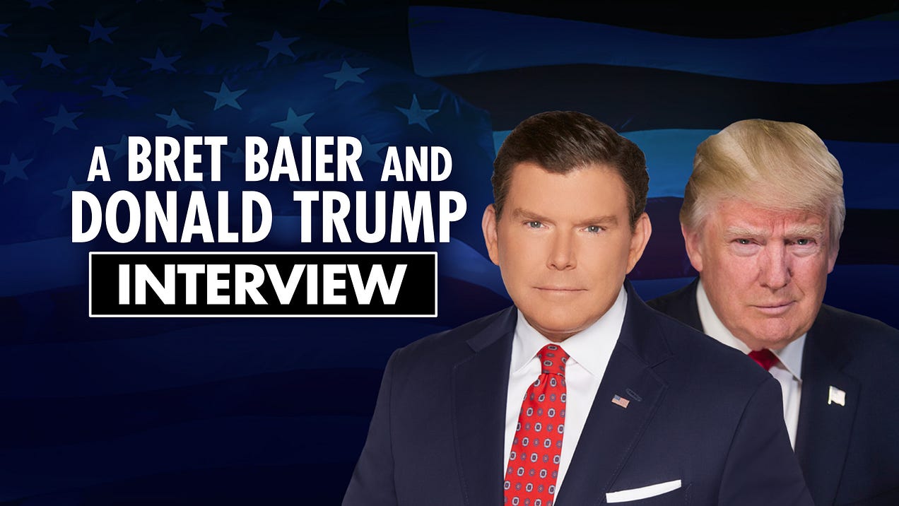 Watch A Bret Baier Interview with Donald Trump | Fox Nation
