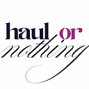 Logo for 🛍️ haul or nothing.