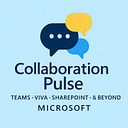 Logo for Microsoft Collaboration Pulse: Teams, Viva, SharePoint & Beyond