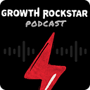 Logotipo para Growth Rockstar Podcast