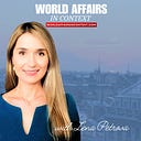 Logo for World Affairs in Context With Lena Petrova Podcast