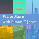 Logo for Write More with Simon K Jones