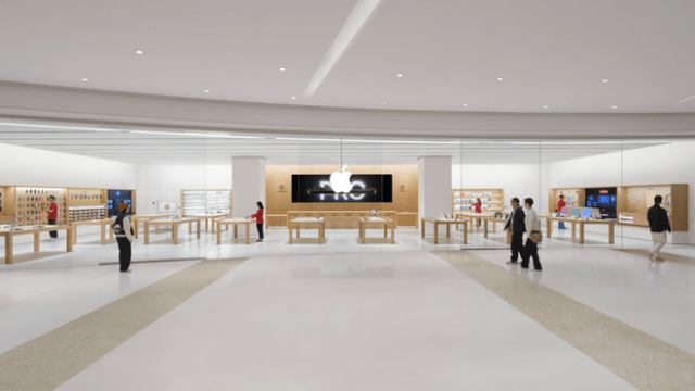 Apple MixC Hefei is the company’s first store in China’s Anhui province.