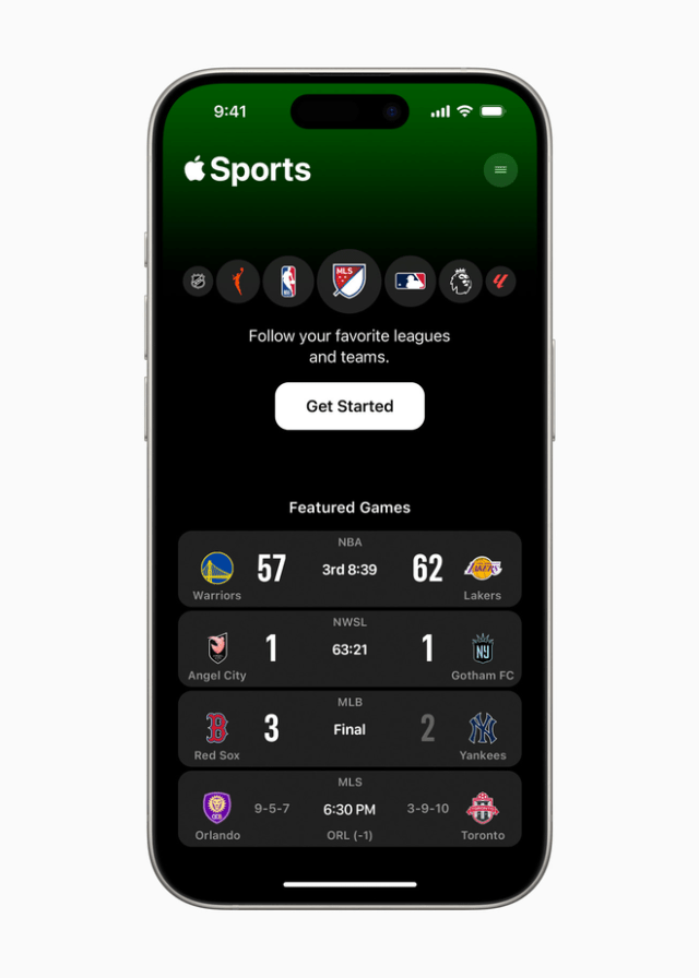 Apple Sports — an iPhone app that offers fans access to real-time scores, stats, and more — is now available to download in the App Store.