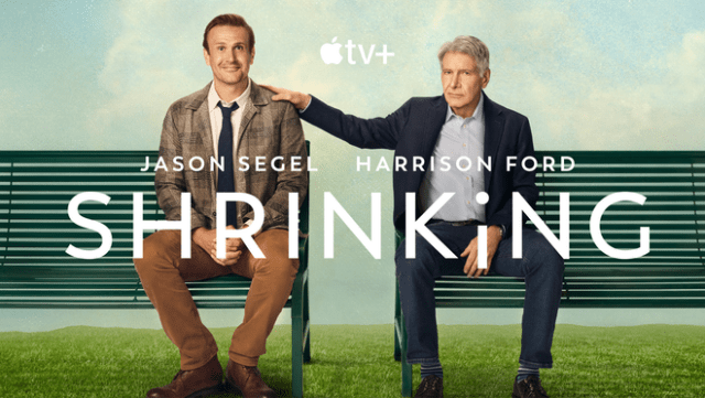 Emmy Award-nominated comedy “Shrinking,” starring Jason Segel and Harrison Ford, returns for season two on October 16, 2024 on Apple TV+.