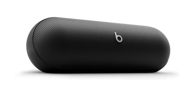 Beats Pill - Bluetooth Speaker and Portable Wireless Charger via USB-C - Up to 24 Hours Battery Life, IP67 Water Resistant, Apple & Android Compatible, Built-in Microphone – Matte Black