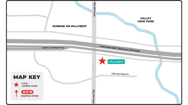 (MAP: H-E-B)