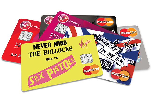 Photo of branded credit cards