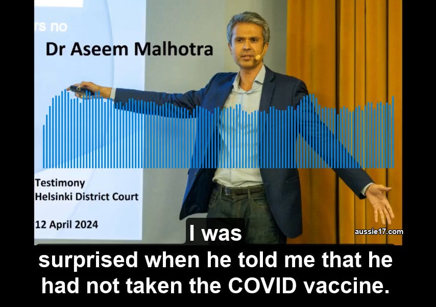 Dr. Aseem Malhotra's Explosive Court Testimony on COVID Vaccines(UPDATED)
