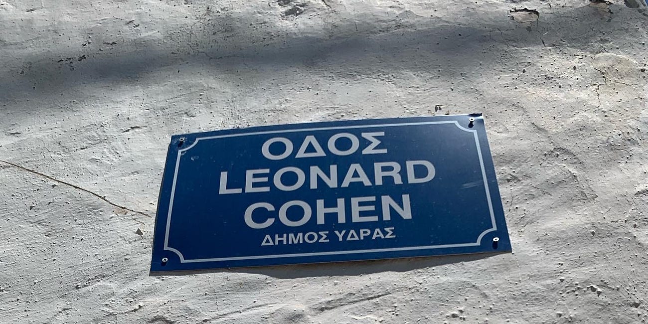 Searching for Leonard Cohen's House in Hydra