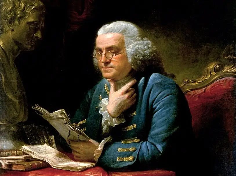 Lessons from Benjamin Franklin