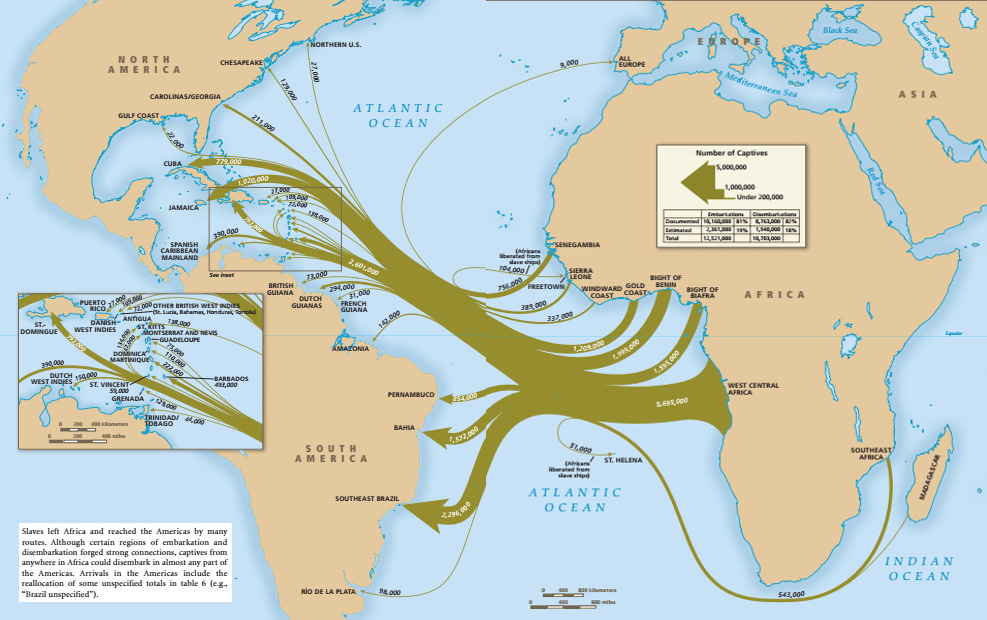 What were the effects of the Atlantic slave trade on African societies?: examining research on how the middle passage affected the Population, Politics and Economies of Africa