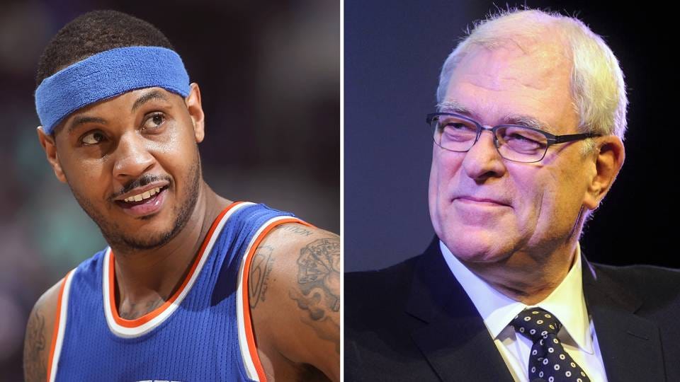 Carmelo Anthony - The Anchor that sunk Phil Jackson's Ship!?
