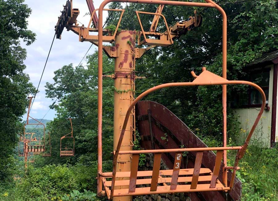 An Abandoned Ski Area Fades Back into The Mountain