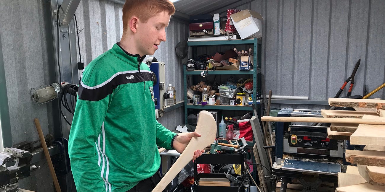The Douglas hurler keeping the craft of hurley making alive 