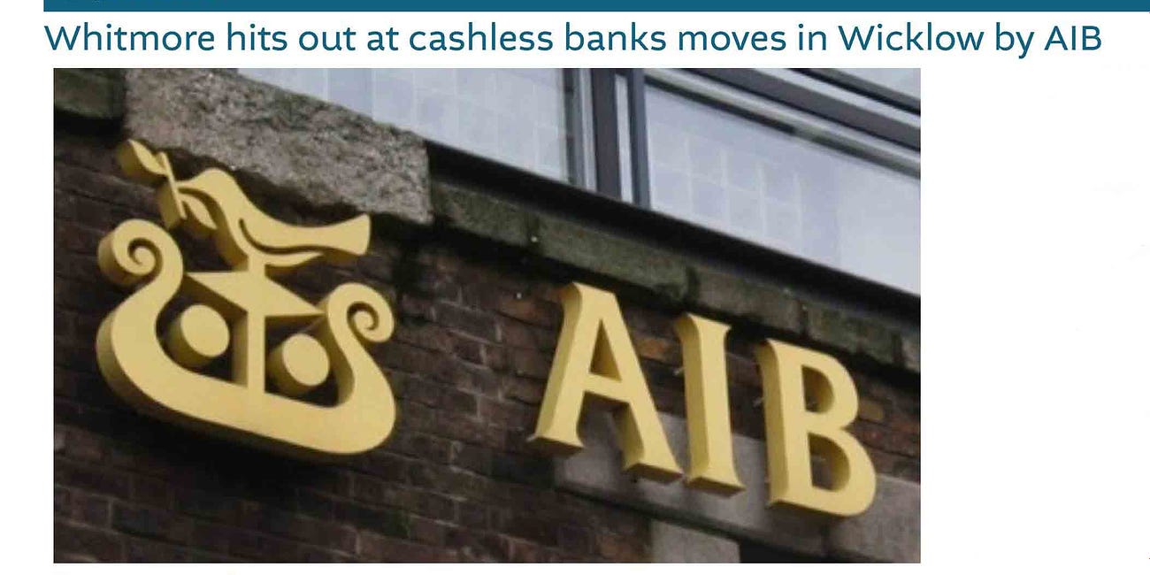 Irish Banks With No Cash, Others to Follow Soon