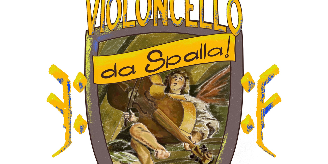 Tell the world that you enjoy playing da Spalla!