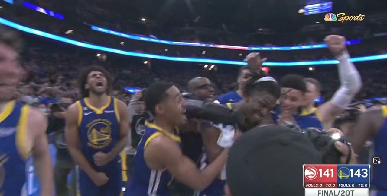 Explain: Warriors cap rollercoaster win over Trae Young Hawks with Kevon Looney buzzer beater