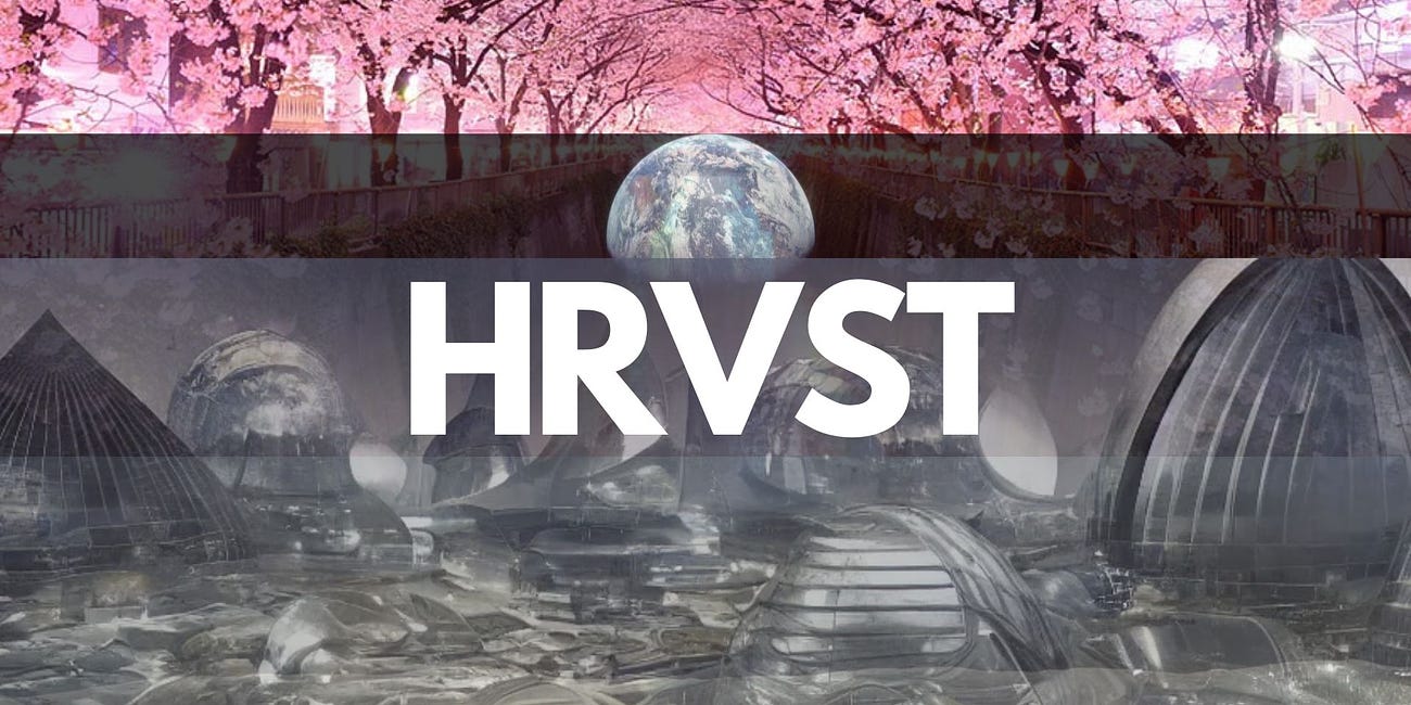 "HRVST" - A Music Playlist + Table of Contents