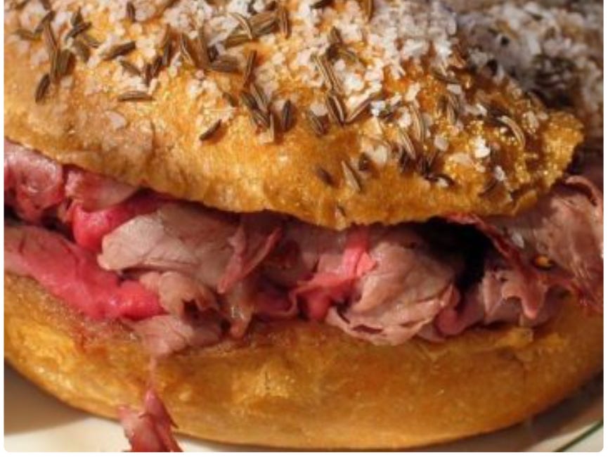 Food Time - Beef on Weck