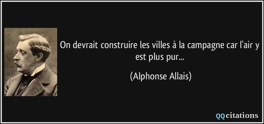 Pour respirer l’air de l’OMS, vivons tous sur un sommet de montagne !