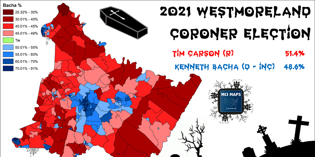 Issue #76: Halloween 2022 Article - The Westmoreland County, PA Coroner Race