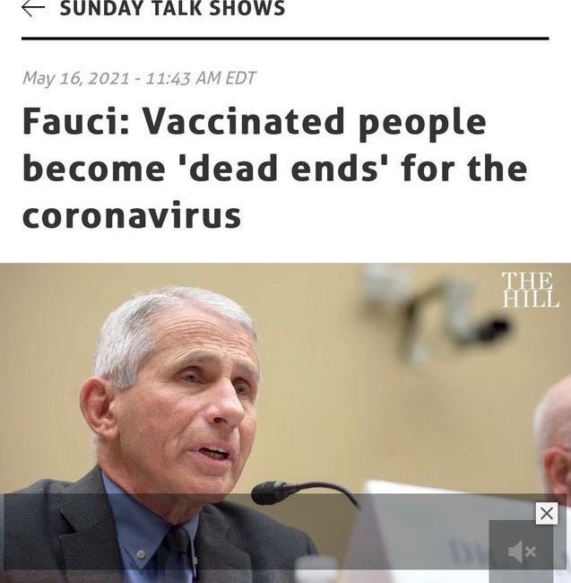 yes, the vaccines were supposed to stop covid spread. yes, the "experts" told us so.