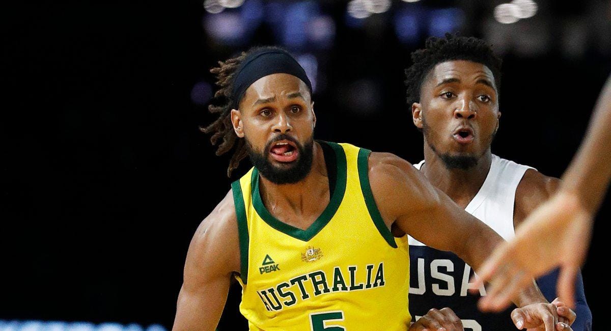 Patty Mills closes out Team USA, secures historical moment for Australian basketball