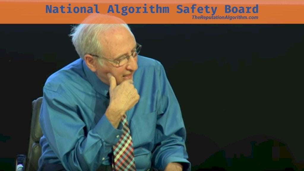 National Algorithm Safety Board