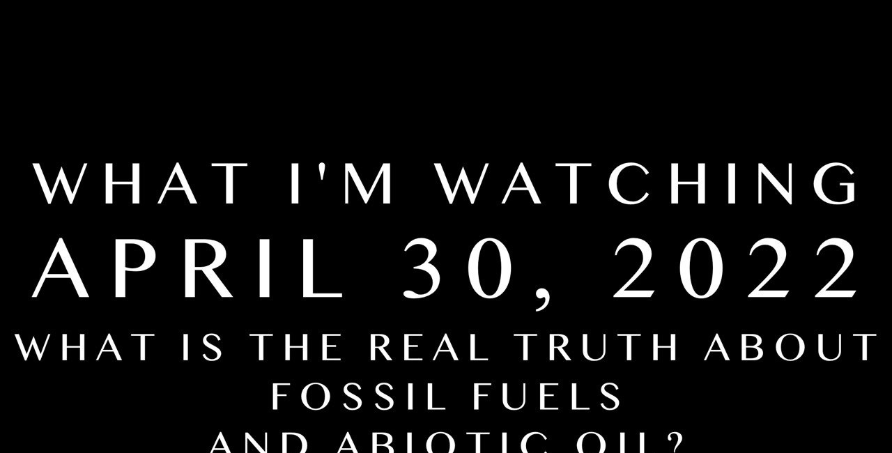 What I'm Watching: April 30, 2022