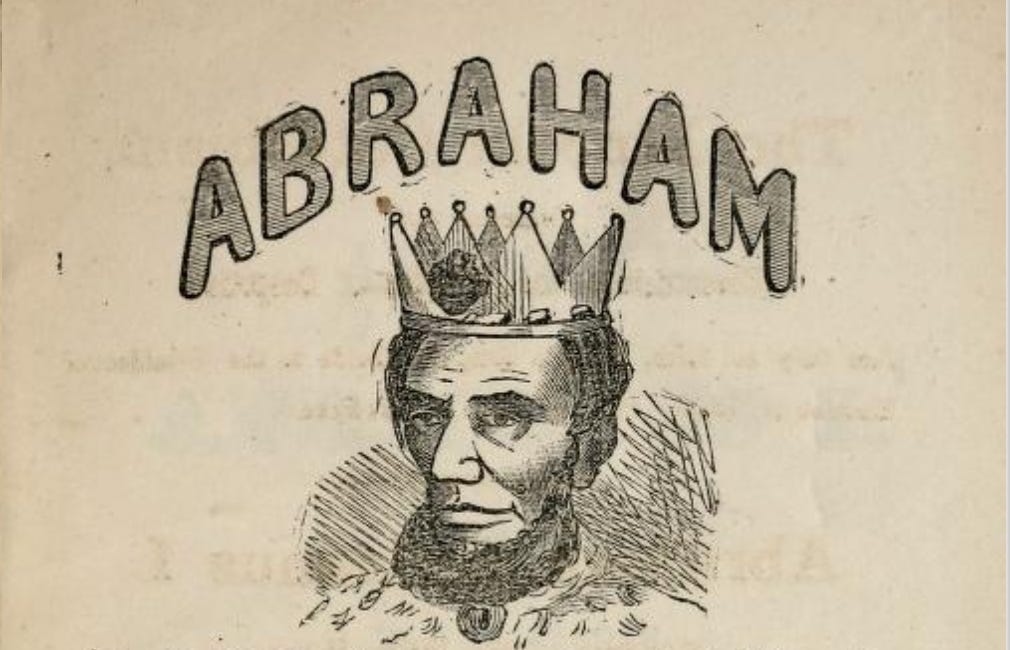 Abe Lincoln: African King? (1864)