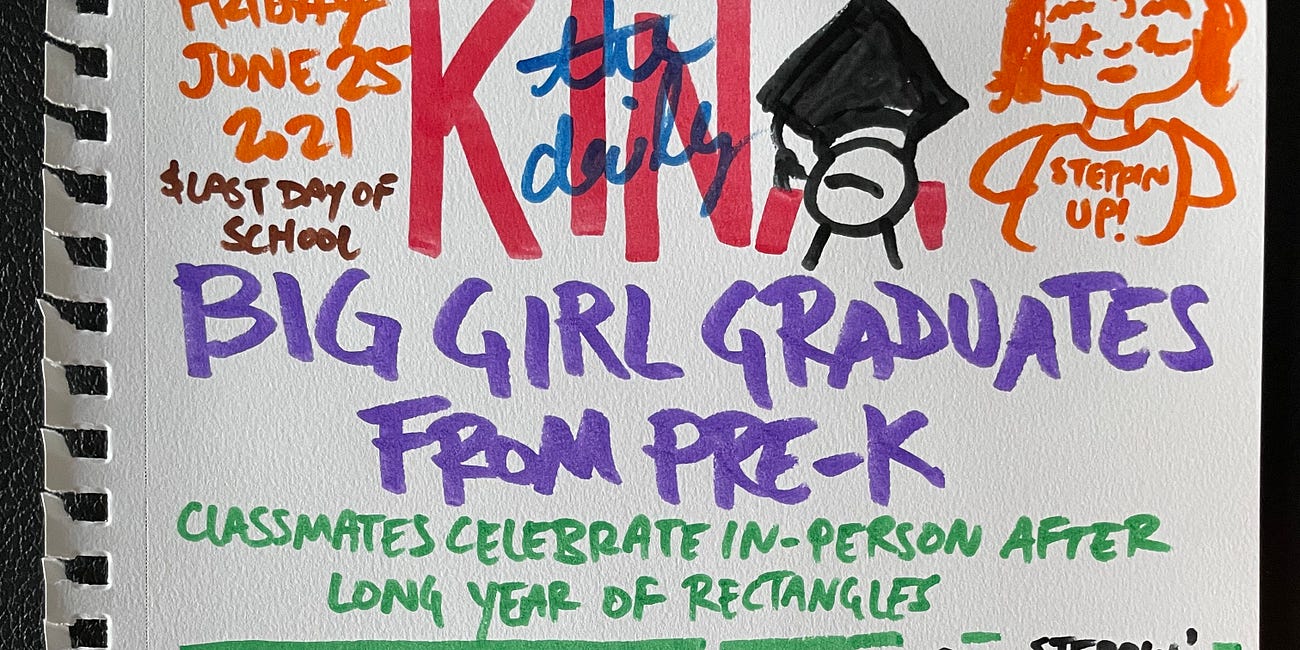 Big Girl Graduates From Pre-K