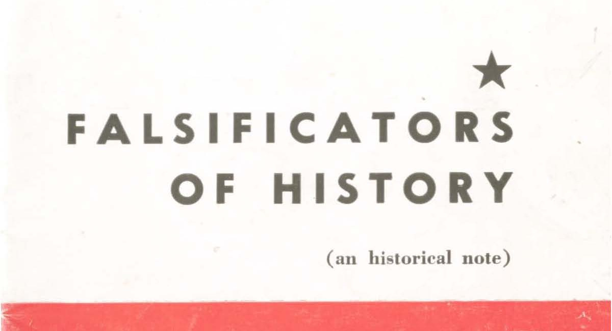 Falsificators of History - Part 1