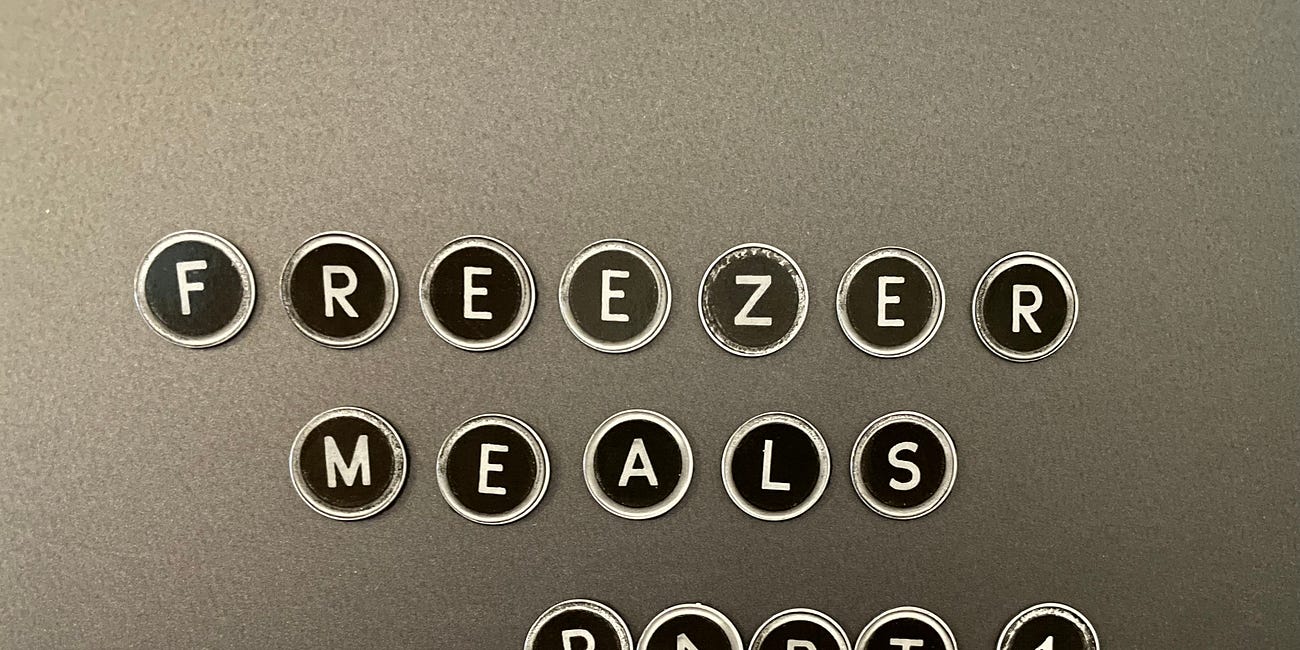🧊 Freezer Meals, Partea 1