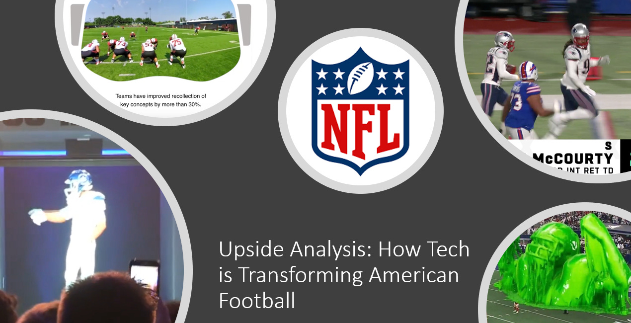 🏈 How Tech is Transforming American Football: From AR/VR/MR, NFTs to drones, robots, holograms and more 