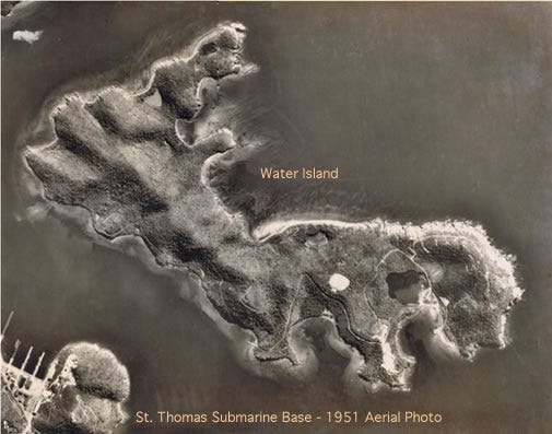 Open Source Reporting on Submarine network of Water Island and Little St. James Island