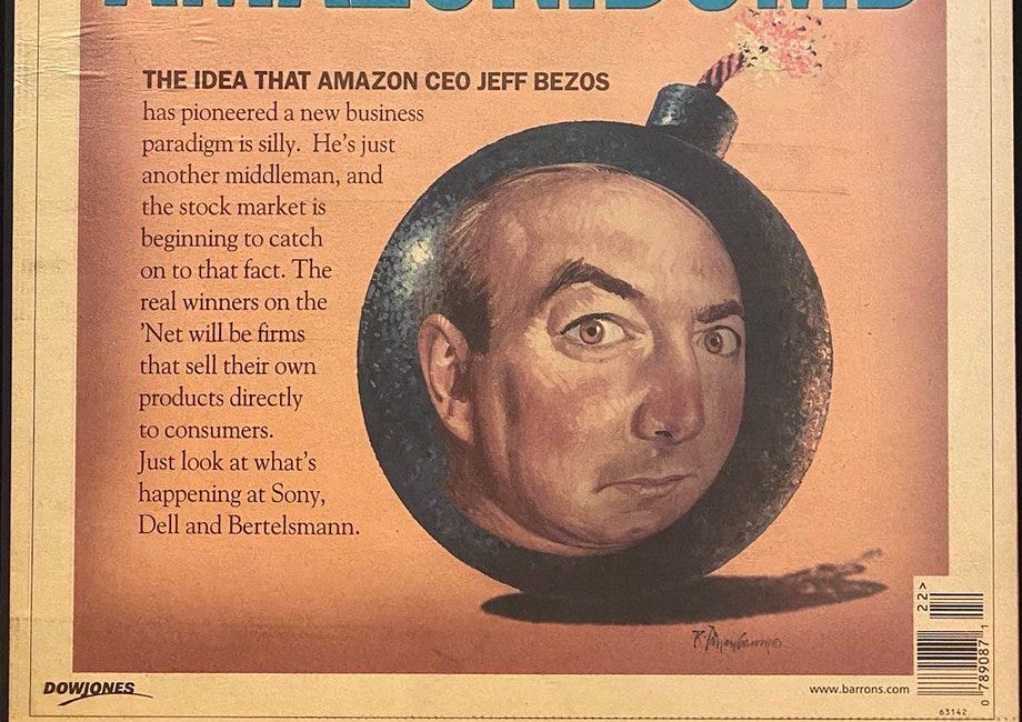 Amazon Liquidity and Cash Burn Concerns in Early 2000s (General Research Notes #3)